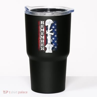 Remember The Fallen Flag Tumbler