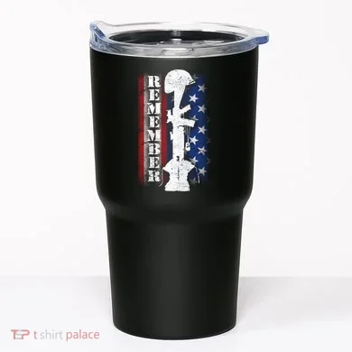 Remember The Fallen Flag Tumbler