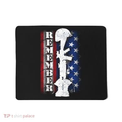 Remember The Fallen Flag Mousepad