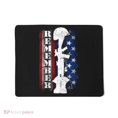 Remember The Fallen Flag Mousepad