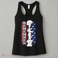 Remember The Fallen Flag Women's Tank Top thumb 3