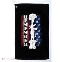Remember The Fallen Flag Golf Towel thumb 0