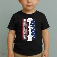 Remember The Fallen Flag Toddler T-Shirt thumb 2