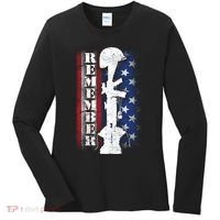Remember The Fallen Flag Women's Long Sleeve Shirt thumb 0
