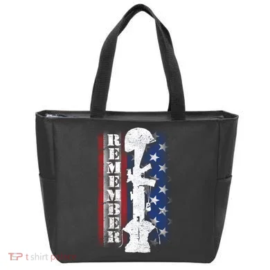 Remember The Fallen Flag Tote Bag