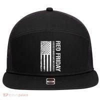 Remember Everyone Deployed Red Friday Zip Hoodie 7 Panel Mesh Trucker Snapback Hat thumb 0