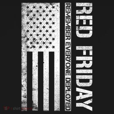 Remember Everyone Deployed Red Friday Zip Hoodie Tall Sweatshirt