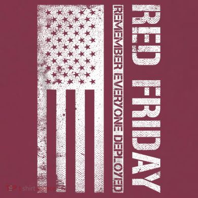 Remember Everyone Deployed Red Friday Zip Hoodie 16oz Travel Tumbler