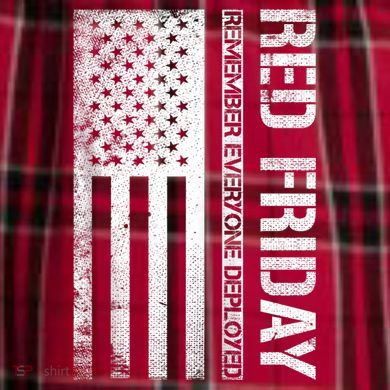 Remember Everyone Deployed Red Friday Zip Hoodie Women's Flannel Plaid Pajama Pants