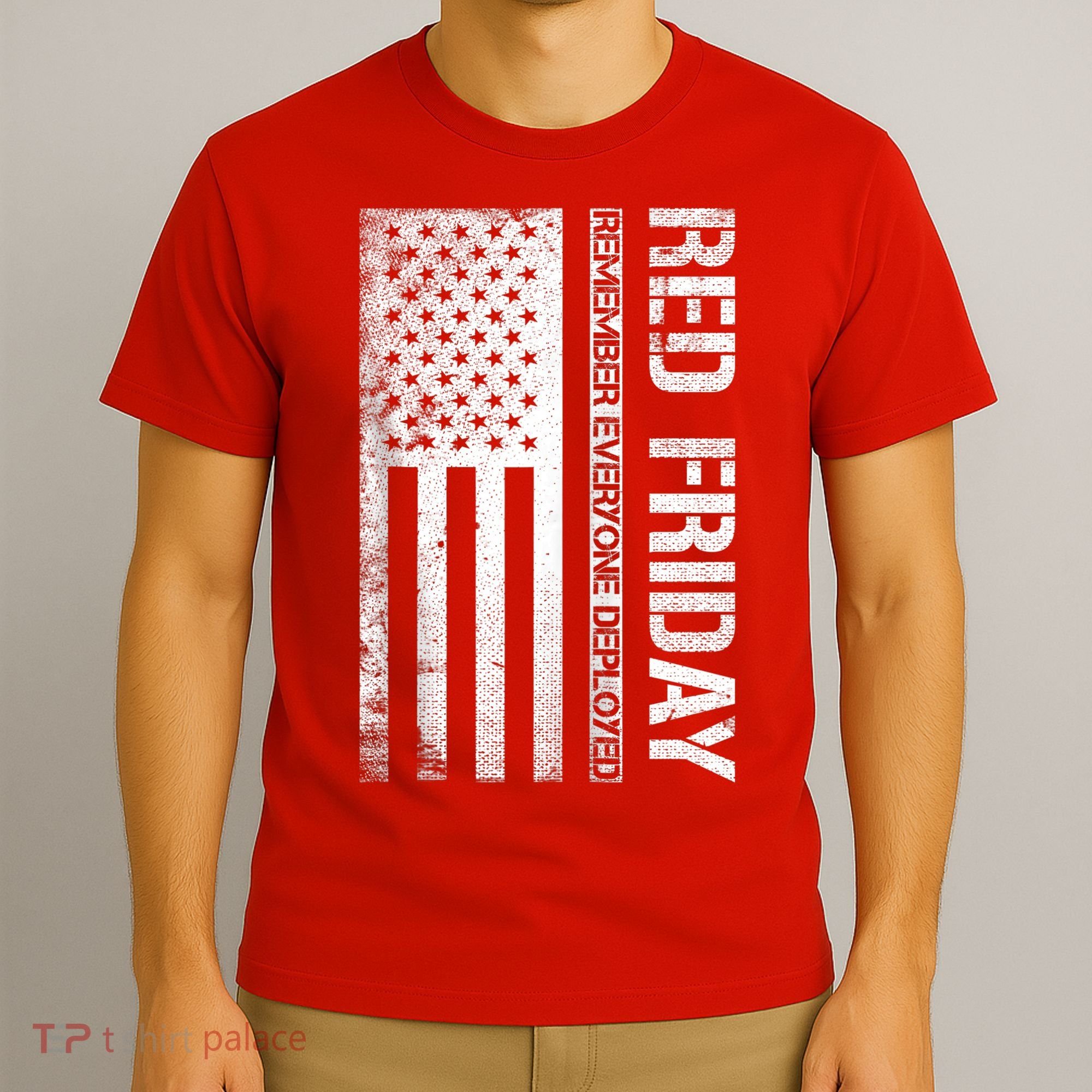 Remember Everyone Deployed Red Friday Zip Hoodie T-Shirt