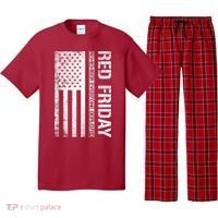 Remember Everyone Deployed Red Friday Zip Hoodie Pajama Set thumb 0