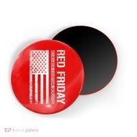 Remember Everyone Deployed Red Friday Zip Hoodie Magnet thumb 0
