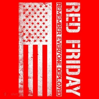 Remember Everyone Deployed Red Friday Zip Hoodie Ornament