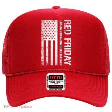 Remember Everyone Deployed Red Friday Zip Hoodie Hat