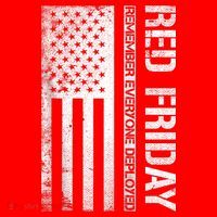 Remember Everyone Deployed Red Friday Zip Hoodie Tall Hoodie thumb 2