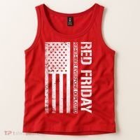 Remember Everyone Deployed Red Friday Zip Hoodie Tank Top thumb 2