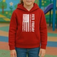 Remember Everyone Deployed Red Friday Zip Hoodie Kids Hoodie thumb 3