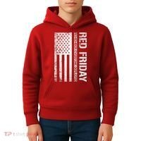 Remember Everyone Deployed Red Friday Zip Hoodie Kids Hoodie thumb 4