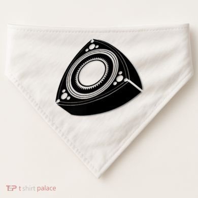 Rotary Engine Design USA-Made Doggie Bandana