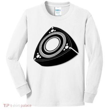 Rotary Engine Design Kids Long Sleeve Shirt