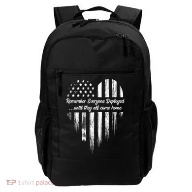 Remember Everyone Deployed Red Friday Backpack