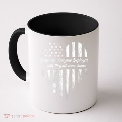 Remember Everyone Deployed Red Friday Coffee Mug