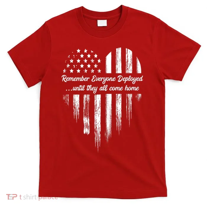 Remember Everyone Deployed Red Friday T-Shirt