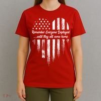 Remember Everyone Deployed Red Friday T-Shirt thumb 4