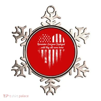 Remember Everyone Deployed Red Friday Ornament