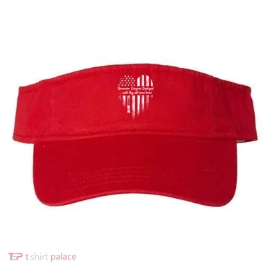 Remember Everyone Deployed Red Friday Visor