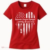Remember Everyone Deployed Red Friday Women's T-Shirt thumb 0