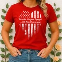 Remember Everyone Deployed Red Friday Women's T-Shirt thumb 2