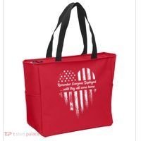 Remember Everyone Deployed Red Friday Tote Bag thumb 2