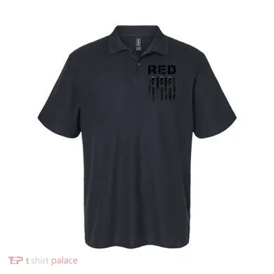 Remember Everyone Deployed RED Friday Polo