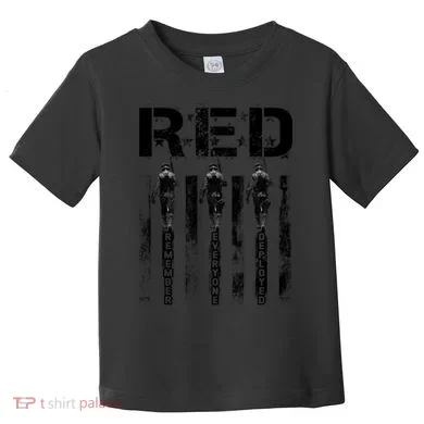 Remember Everyone Deployed RED Friday Toddler T-Shirt
