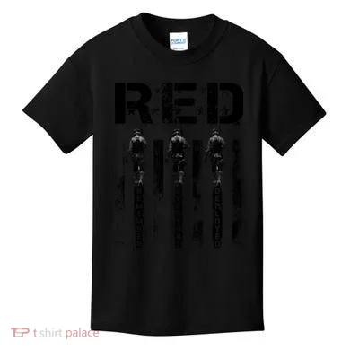 Remember Everyone Deployed RED Friday Kids T-Shirt
