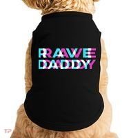 Rave Edm Daddy Music Festival Father Optical Trippy Illusion Doggie Tank thumb 0