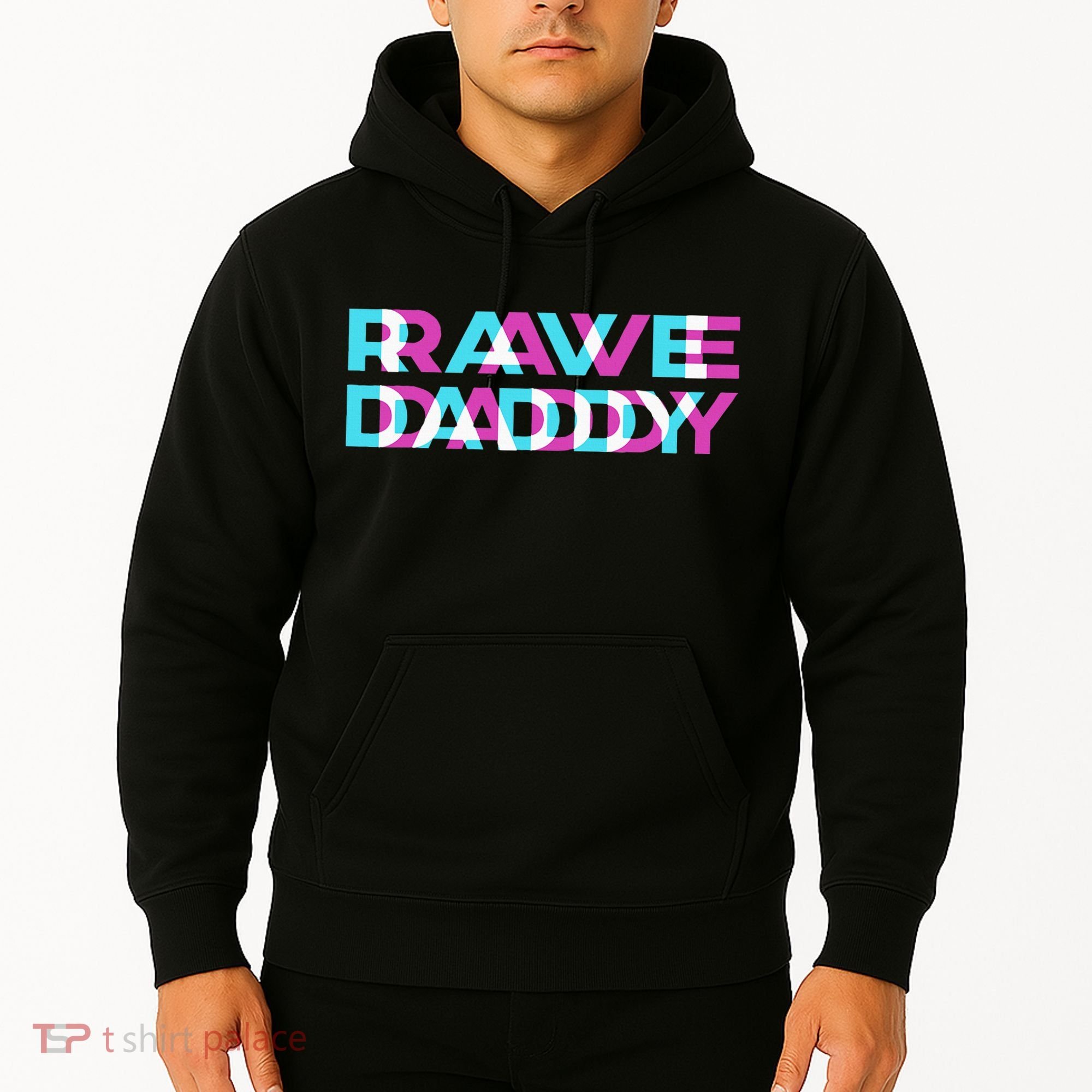 Rave Edm Daddy Music Festival Father Optical Trippy Illusion Hoodie