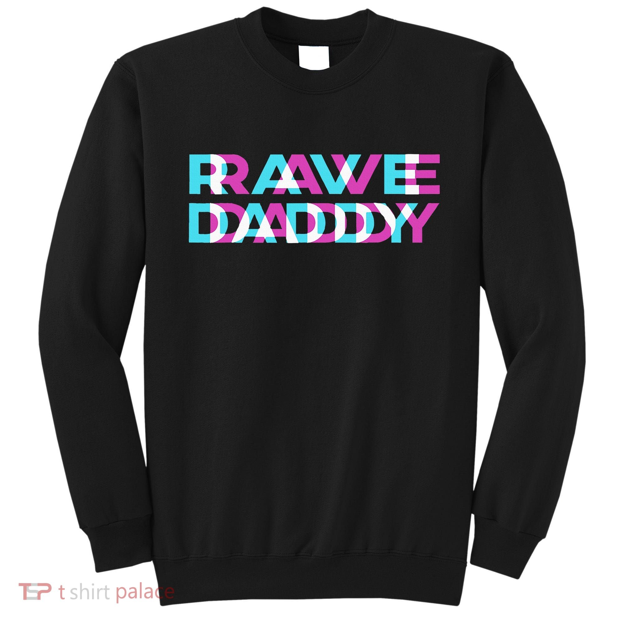 Rave Edm Daddy Music Festival Father Optical Trippy Illusion Sweatshirt
