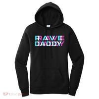 Rave Edm Daddy Music Festival Father Optical Trippy Illusion Women's Hoodie thumb 0