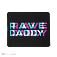 Rave Edm Daddy Music Festival Father Optical Trippy Illusion Mousepad thumb 0