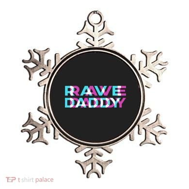 Rave Edm Daddy Music Festival Father Optical Trippy Illusion Ornament
