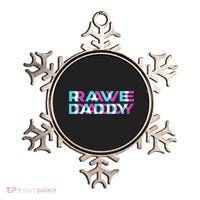 Rave Edm Daddy Music Festival Father Optical Trippy Illusion Ornament thumb 0
