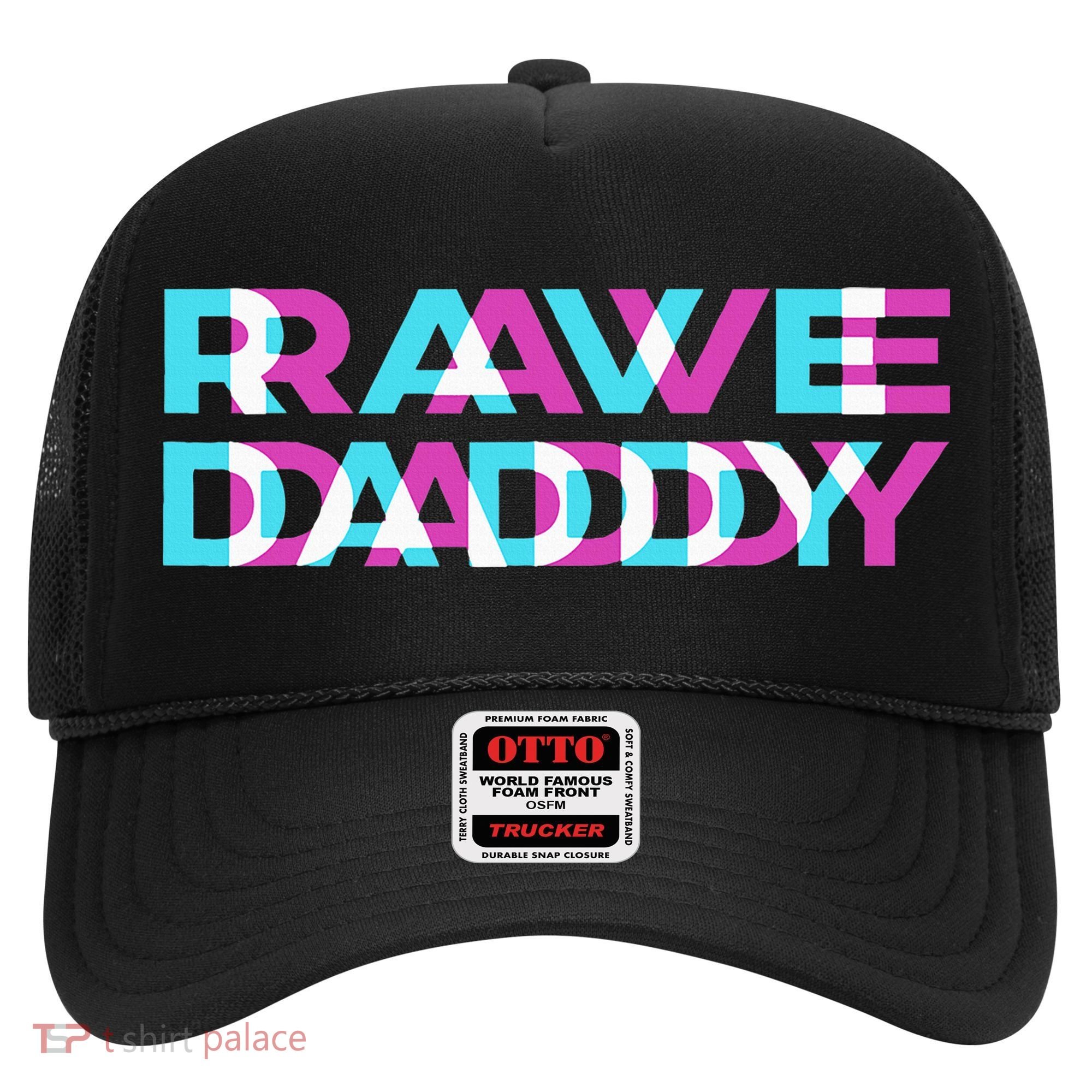 Rave Edm Daddy Music Festival Father Optical Trippy Illusion Hat