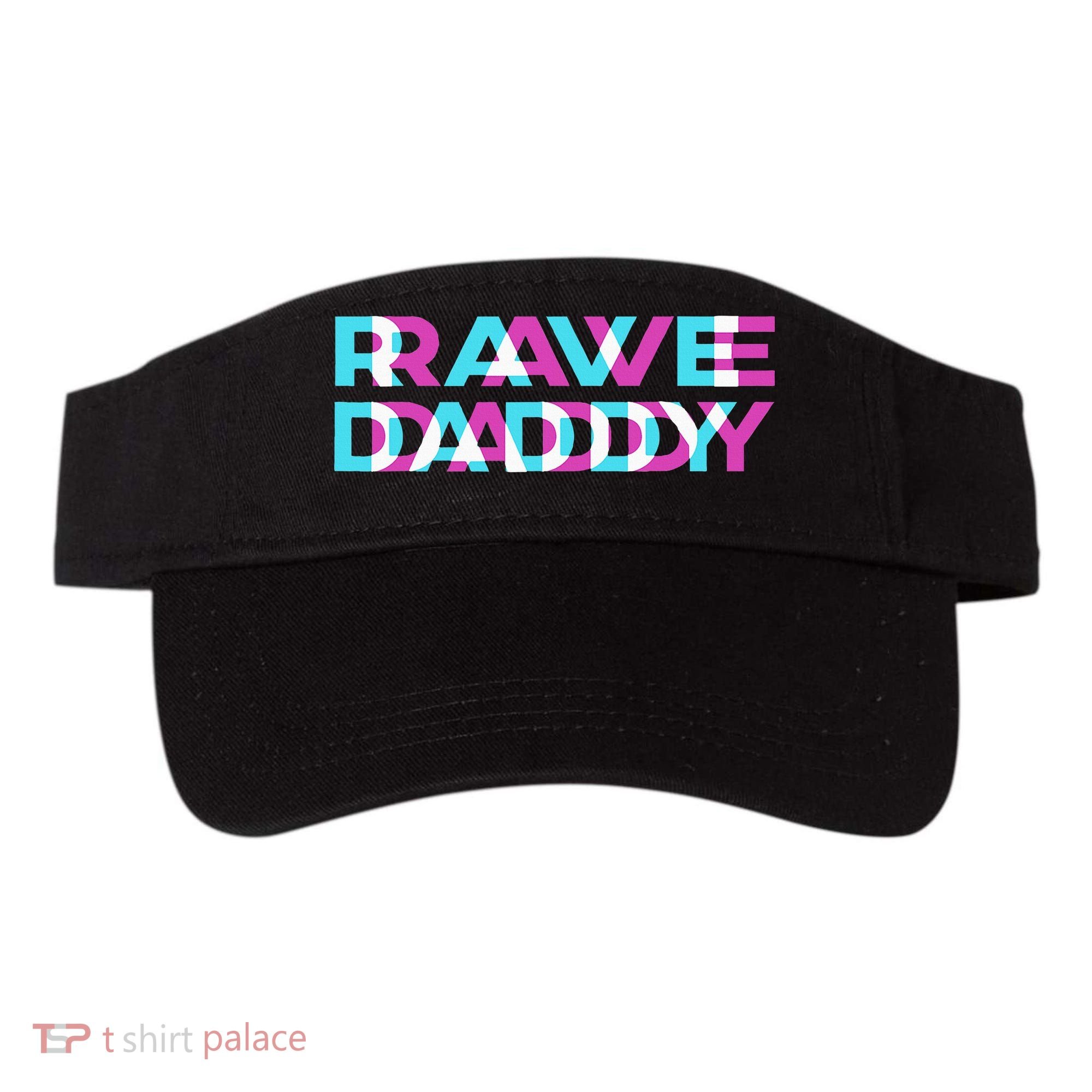 Rave Edm Daddy Music Festival Father Optical Trippy Illusion Visor