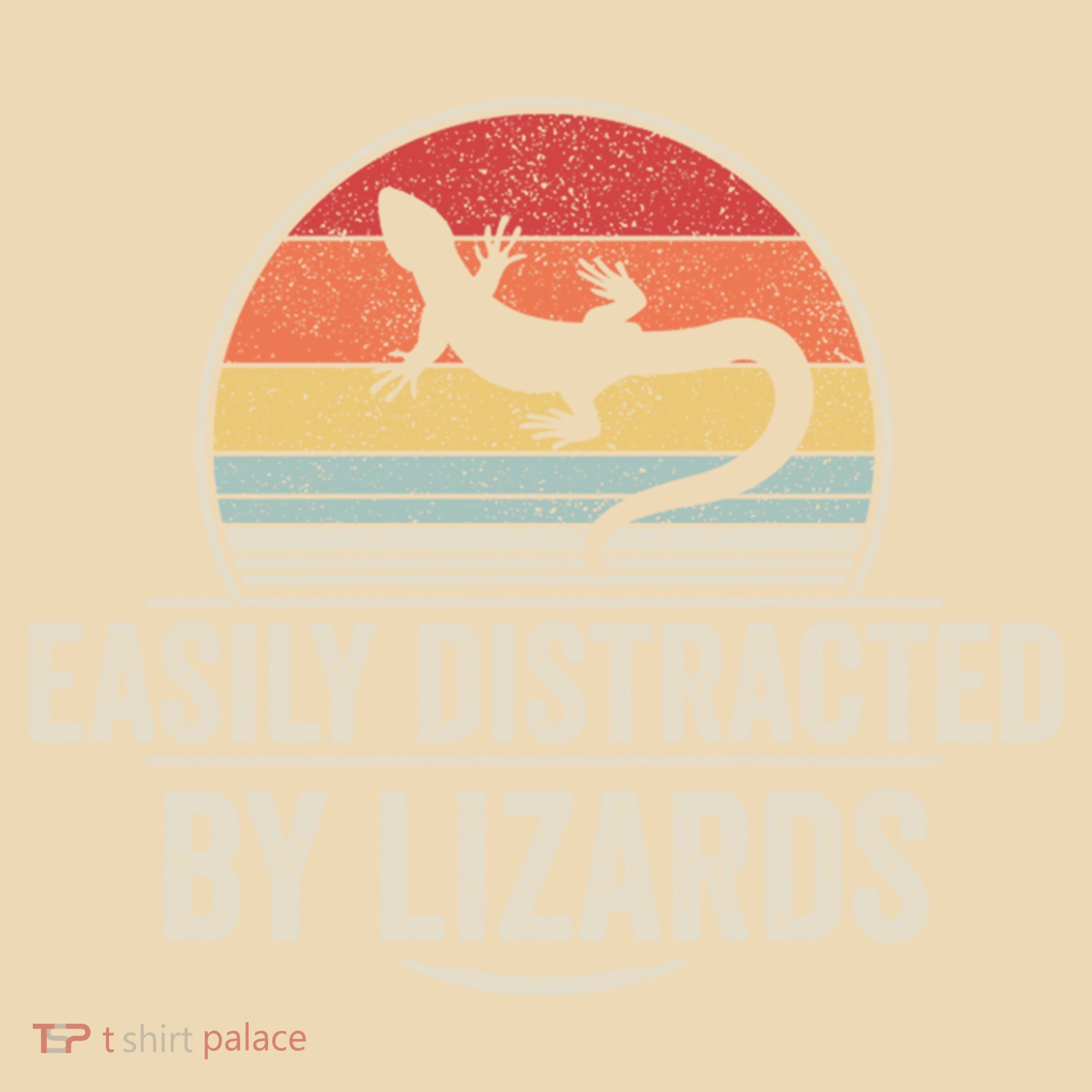 Retro Easily Distracted By Lizards Funny Lizard Lover Great Gift Tote Bag