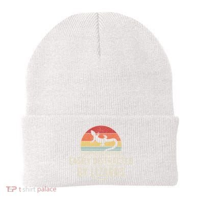Retro Easily Distracted By Lizards Funny Lizard Lover Great Gift Beanie