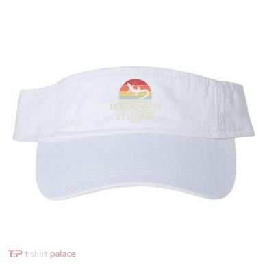 Retro Easily Distracted By Lizards Funny Lizard Lover Great Gift Visor