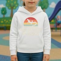 Retro Easily Distracted By Lizards Funny Lizard Lover Great Gift Kids Hoodie thumb 3