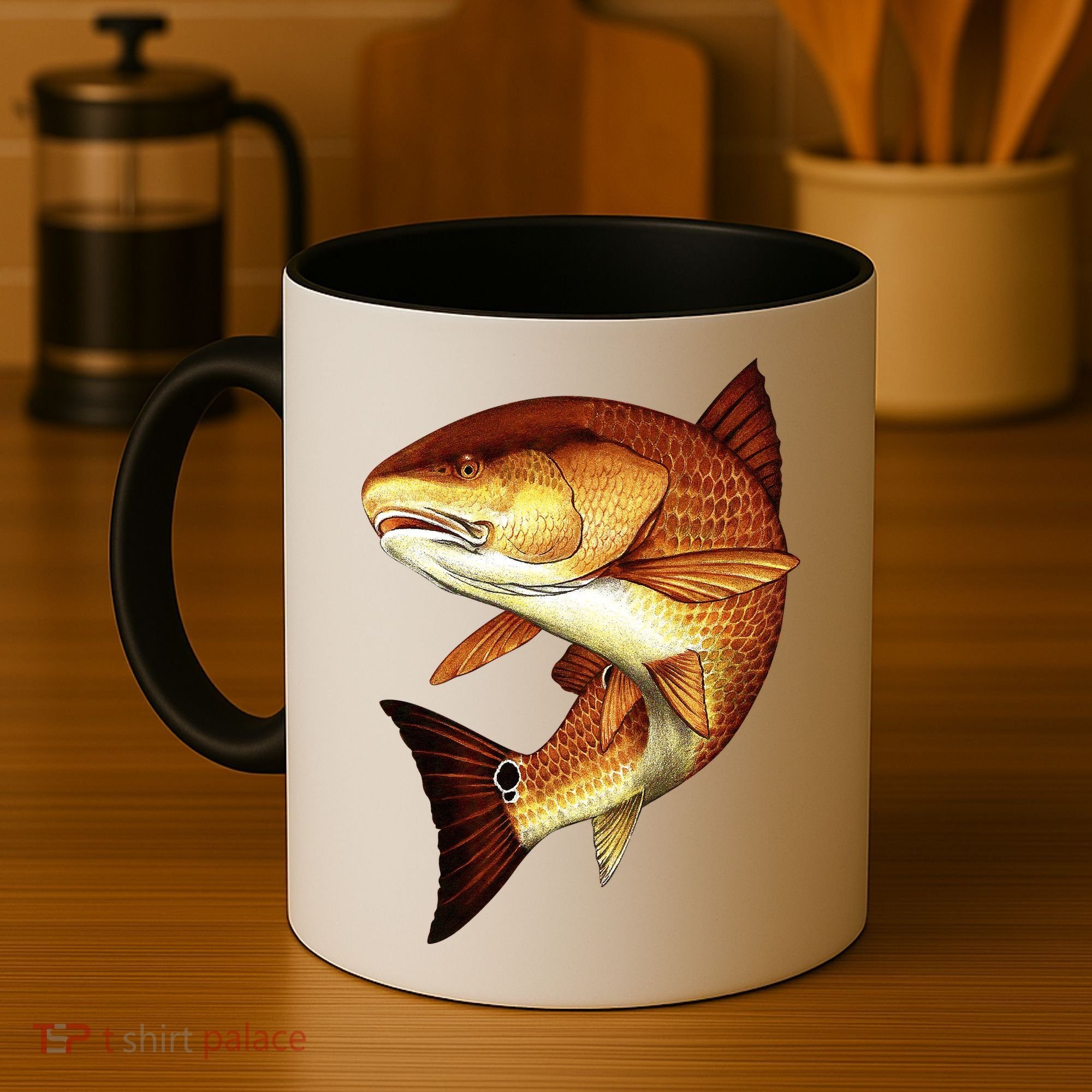 Redfish Swim Coffee Mug